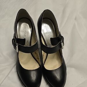 Michael Kors Black Mary Jane Heels